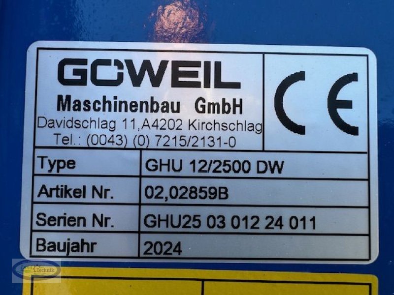 Ladeschaufel typu Göweil GHU 12/2500 DW, Neumaschine w Münzkirchen (Zdjęcie 14)