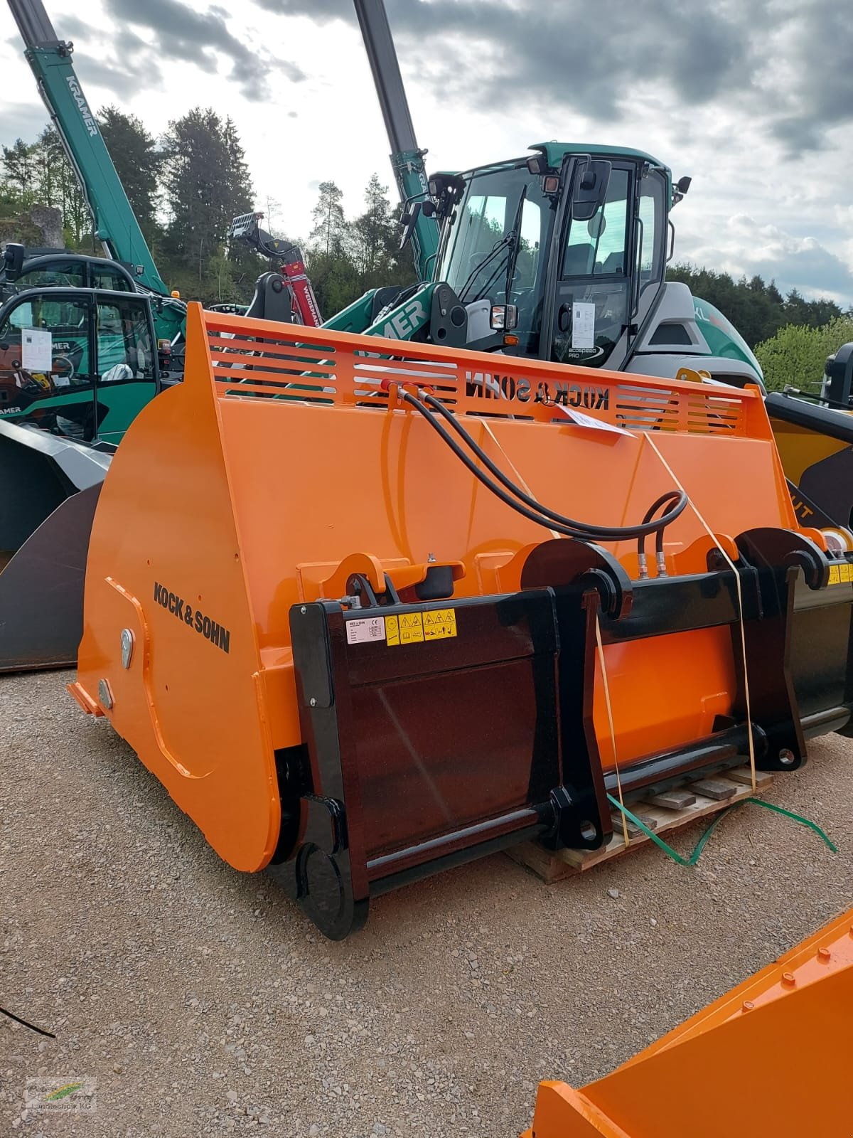 Ladeschaufel typu Kock & Sohn Hochkippschaufel HKS260 für Radlader, Neumaschine v Pegnitz-Bronn (Obrázek 3)