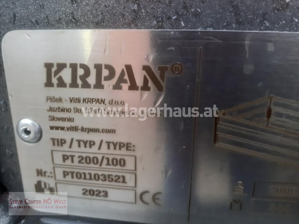 Ladeschaufel от тип Krpan PT200/100 DW KIPPTRANSPORT, Gebrauchtmaschine в Purgstall (Снимка 5)