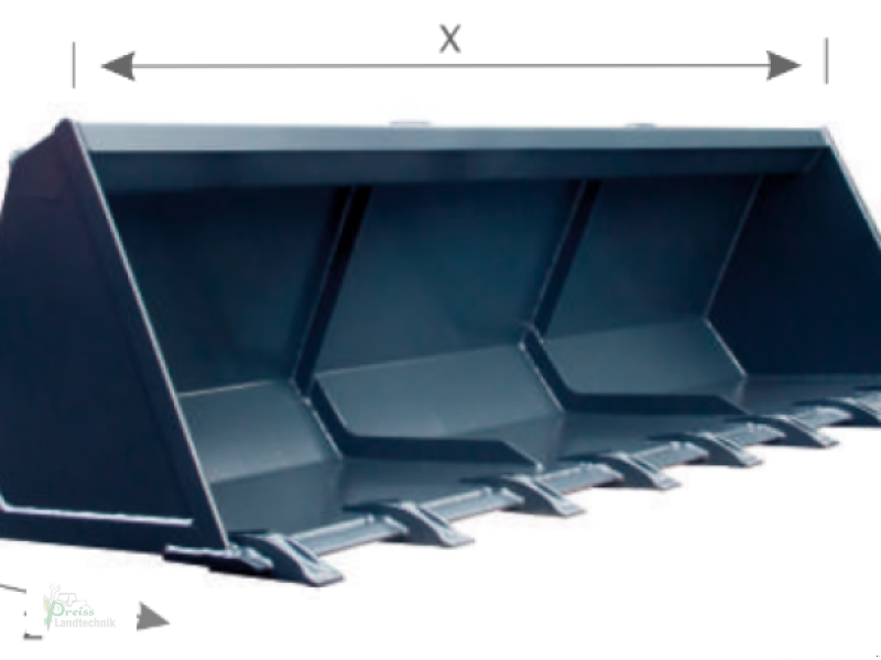 Ladeschaufel of the type PreissTec Gebäudeschaufel, Neumaschine in Bad Kötzting (Picture 1)