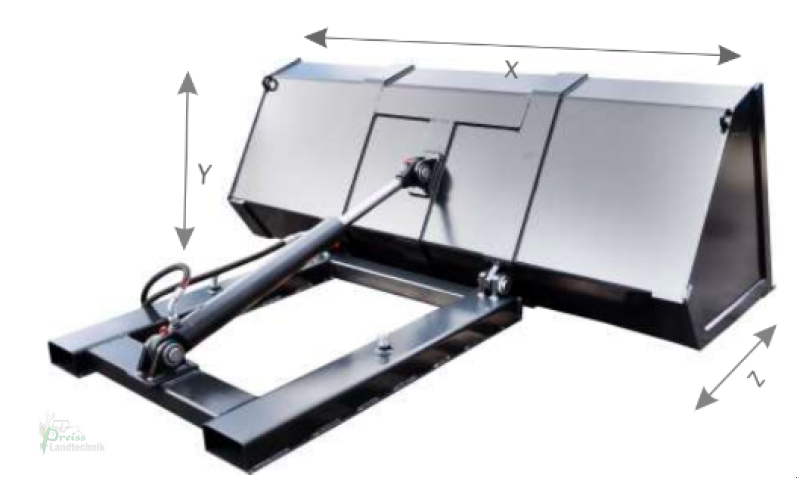 Ladeschaufel del tipo PreissTec Universalschaufel zum Stapler, Neumaschine In Bad Kötzting (Immagine 1)