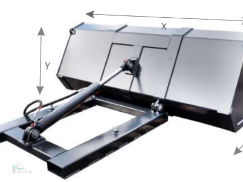 Ladeschaufel Türe ait PreissTec Universalschaufel zum Stapler, Neumaschine içinde Bad Kötzting (resim 1)