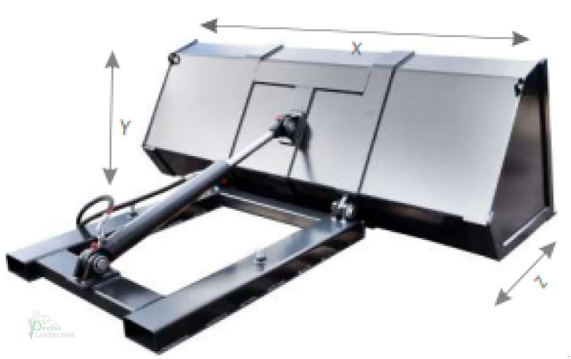 Ladeschaufel typu PreissTec Universalschaufel zum Stapler, Neumaschine v Bad Kötzting (Obrázok 1)