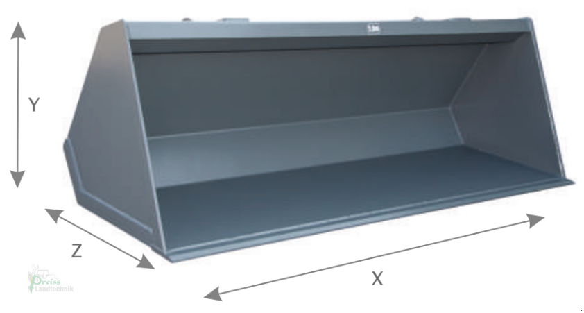 Ladeschaufel des Typs PreissTec Universalschaufel, Neumaschine in Bad Kötzting (Bild 1)