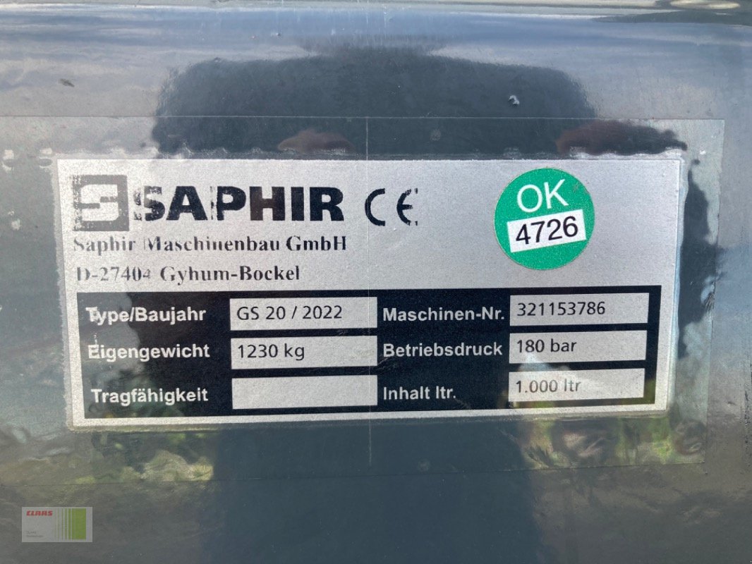 Ladeschaufel του τύπου Saphir GS 20, Neumaschine σε Alveslohe (Φωτογραφία 12)