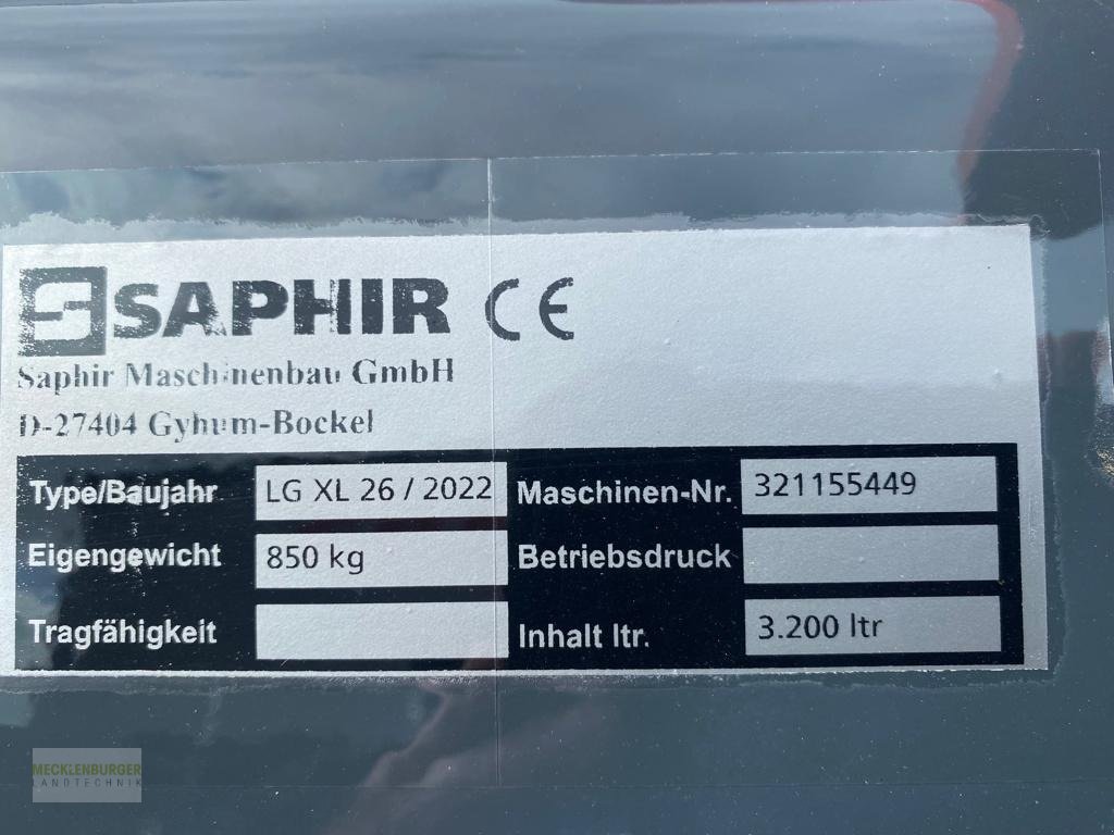 Ladeschaufel του τύπου Saphir Leichtgutschaufel LG XL 26 + Ladevolumenerhöhung, Neumaschine σε Mühlengeez (Φωτογραφία 2)