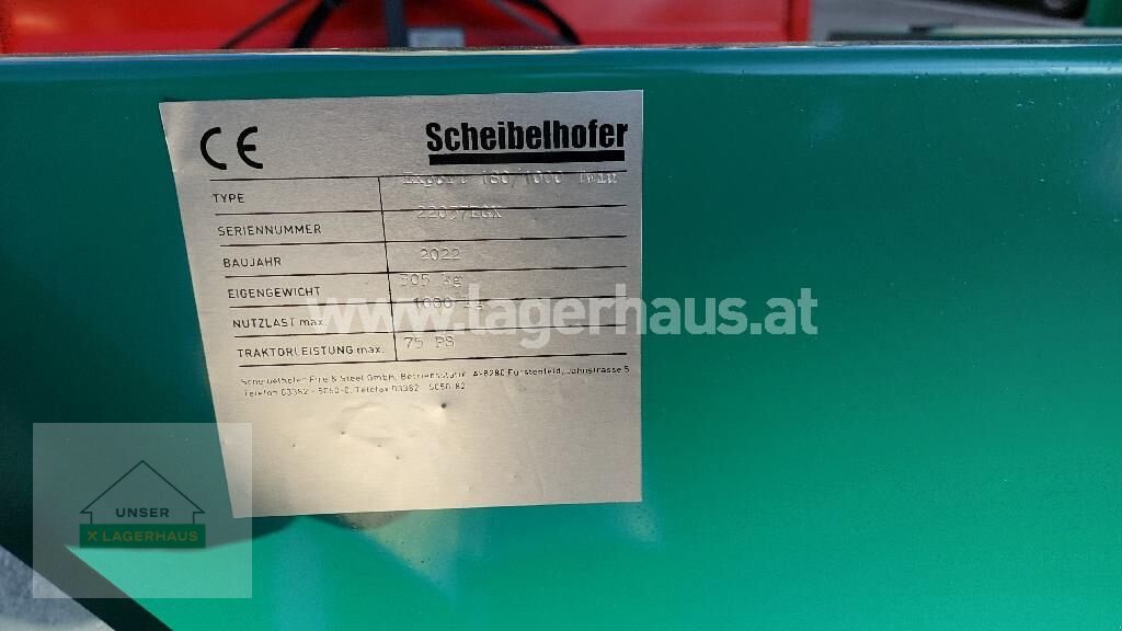 Ladeschaufel typu Scheibelhofer EXPORT 180/1000 TWIN, Neumaschine w Aschbach (Zdjęcie 3)