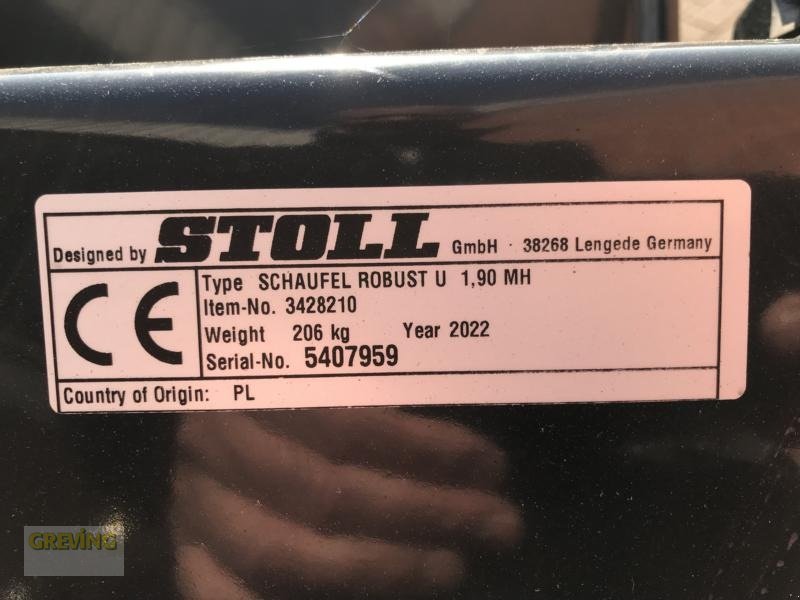 Ladeschaufel от тип Stoll Robust U 190MH, Neumaschine в Nottuln (Снимка 7)