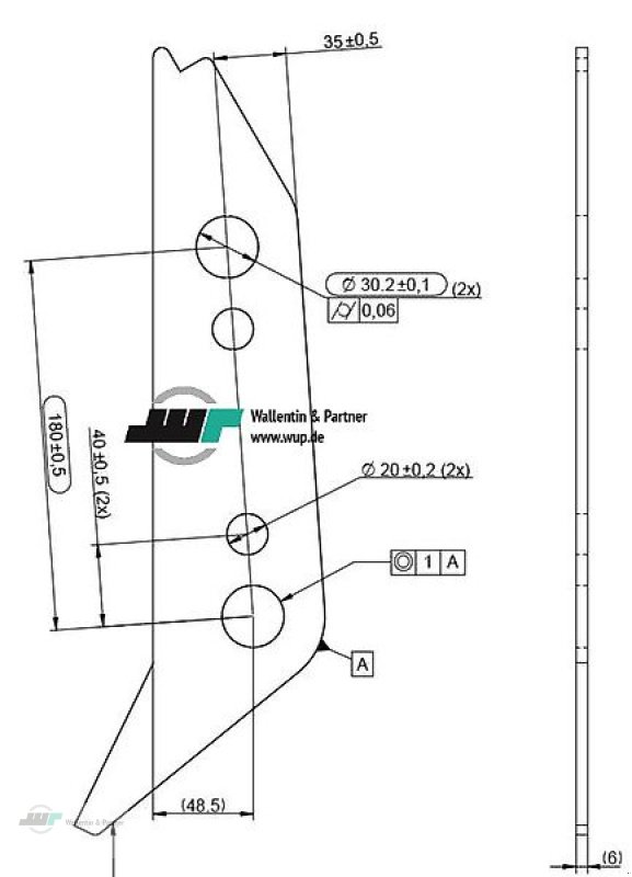 Ladeschaufel typu Wallentin & Partner Alö Leichtgutschaufel Compact C 120 mit Pin On Aufnahme, Neumaschine v Wesenberg (Obrázek 5)