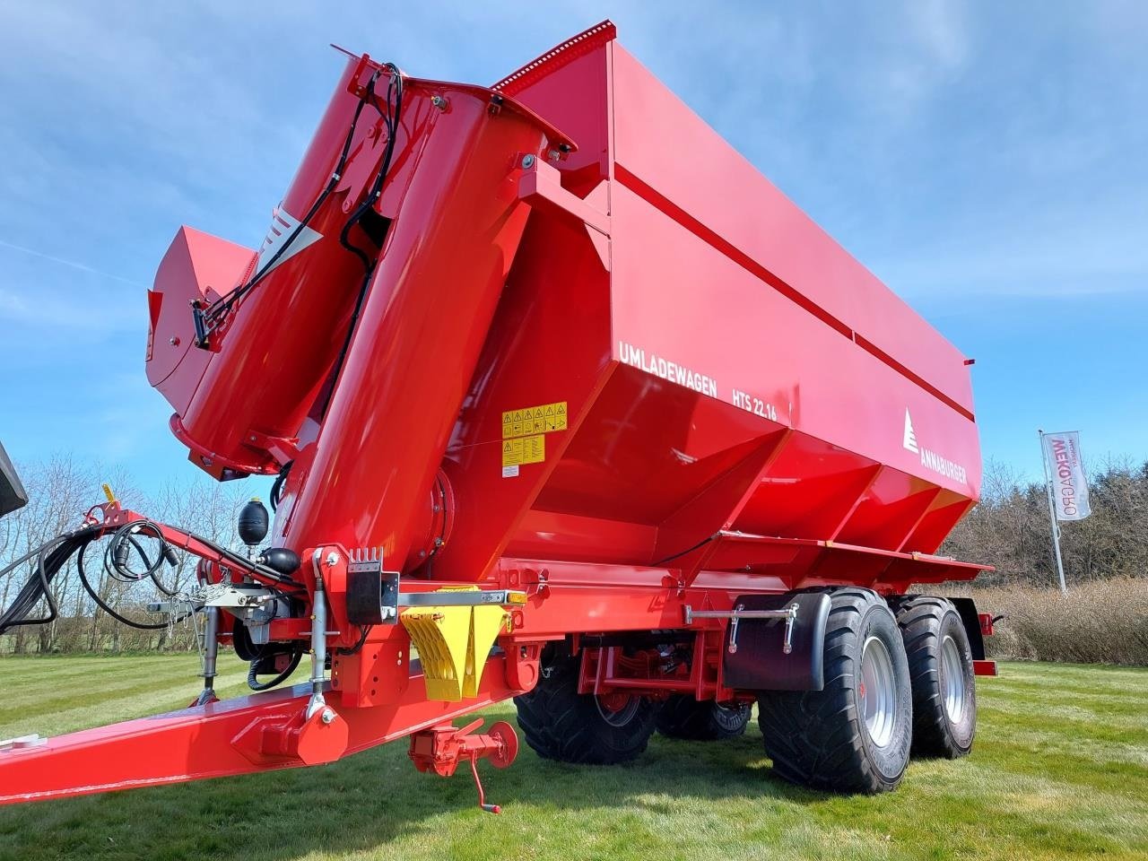 Ladewagen del tipo Annaburger HTS 22A.16 sneglevogn, Gebrauchtmaschine en Hammel (Imagen 7)