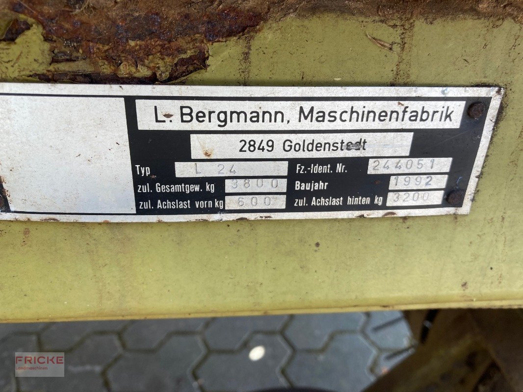 Ladewagen del tipo Bergmann L 24, Gebrauchtmaschine In Bockel - Gyhum (Immagine 8)