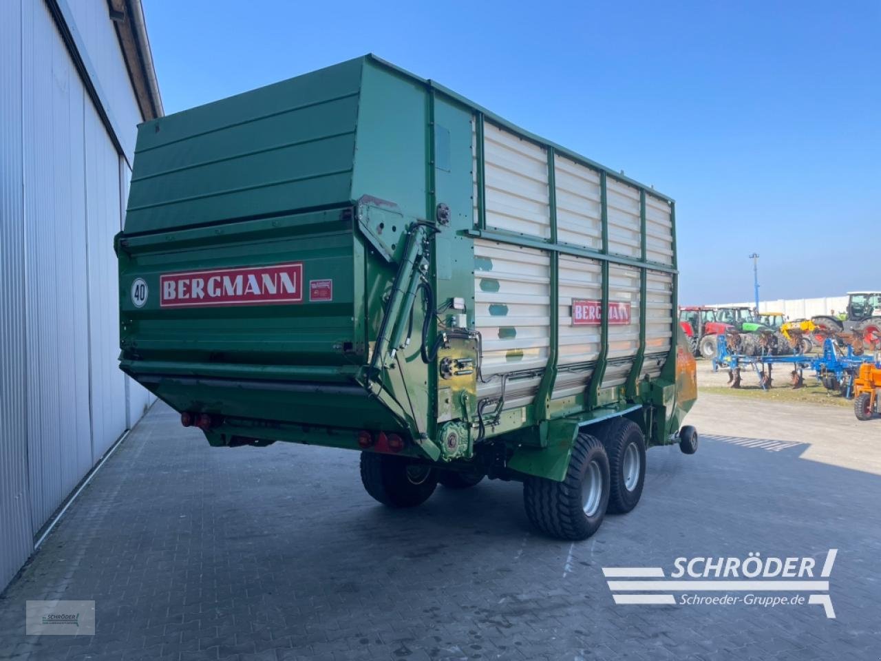 Ladewagen Türe ait Bergmann ROYAL 21 S, Gebrauchtmaschine içinde Wildeshausen (resim 3)