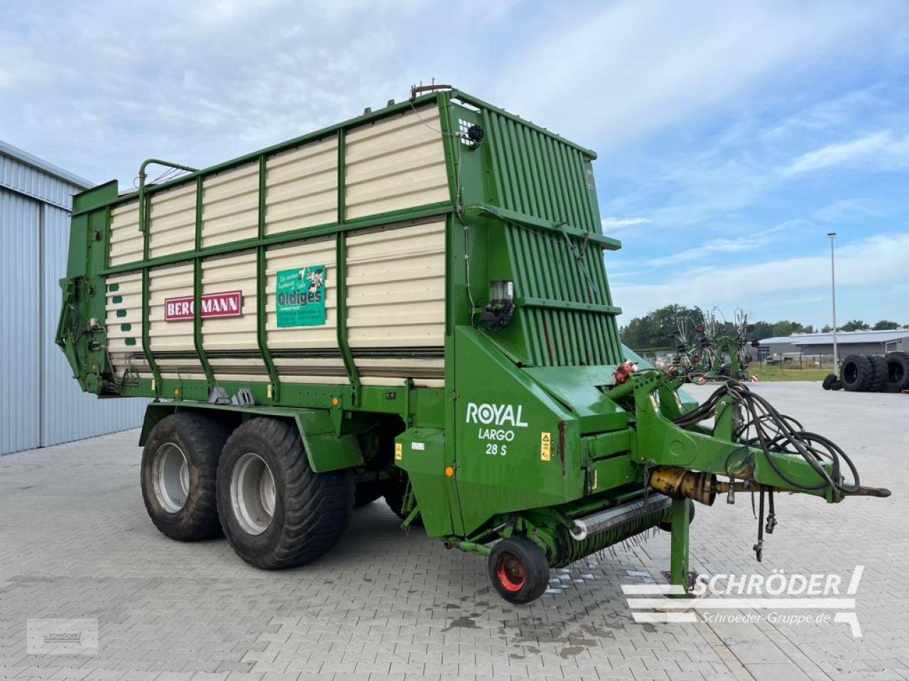 Ladewagen typu Bergmann ROYAL LARGO 28 S, Gebrauchtmaschine w Scharrel (Zdjęcie 1)