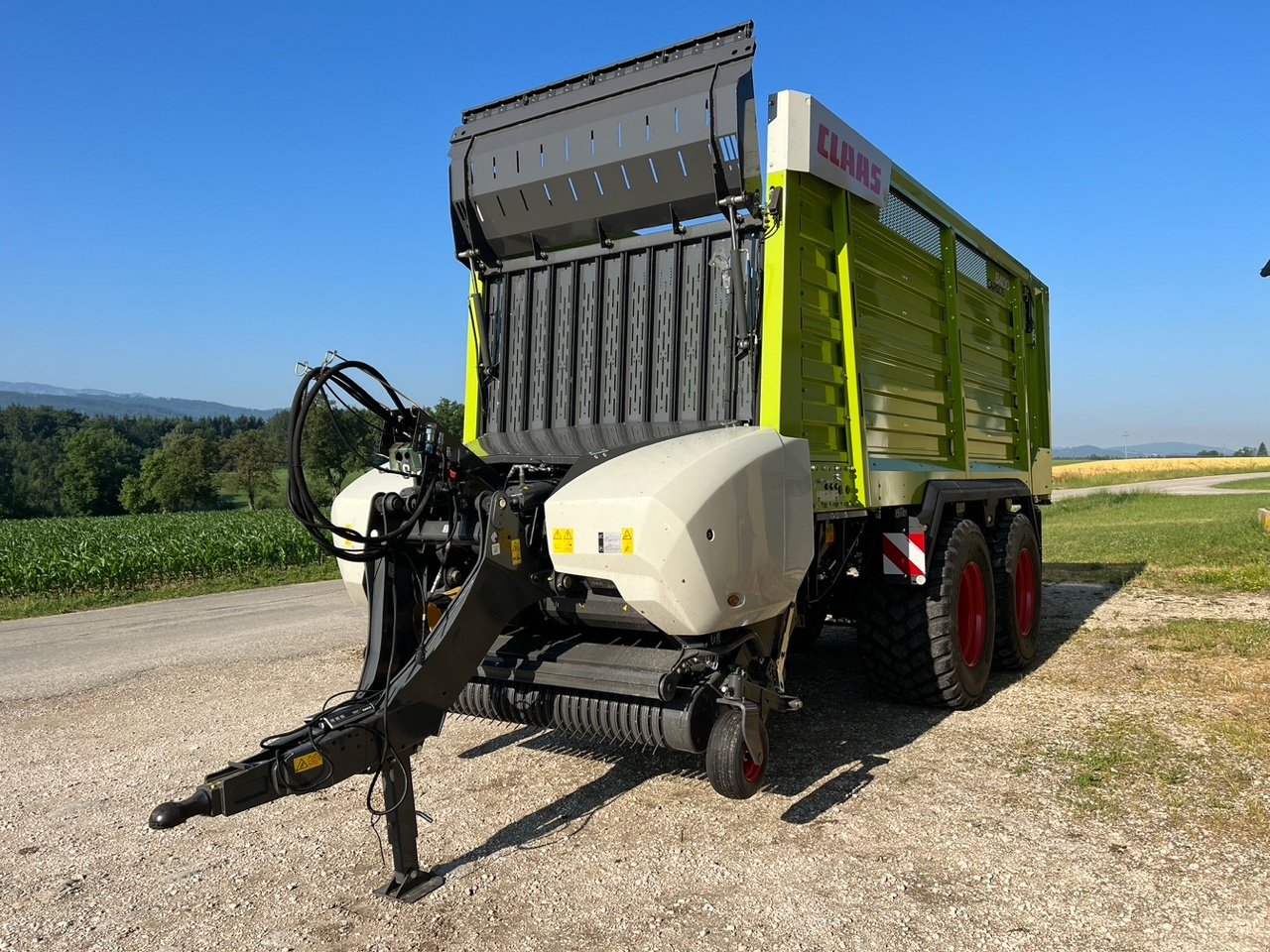 Ladewagen des Typs CLAAS Cargos 8400, Gebrauchtmaschine in Aurach am Hongar (Bild 1)