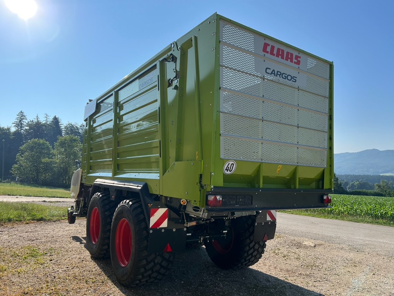 Ladewagen typu CLAAS Cargos 8400, Gebrauchtmaschine w Aurach am Hongar (Zdjęcie 7)