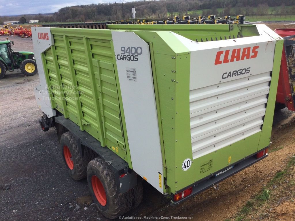 Ladewagen Türe ait CLAAS CARGOS 9400, Gebrauchtmaschine içinde azerailles (resim 4)