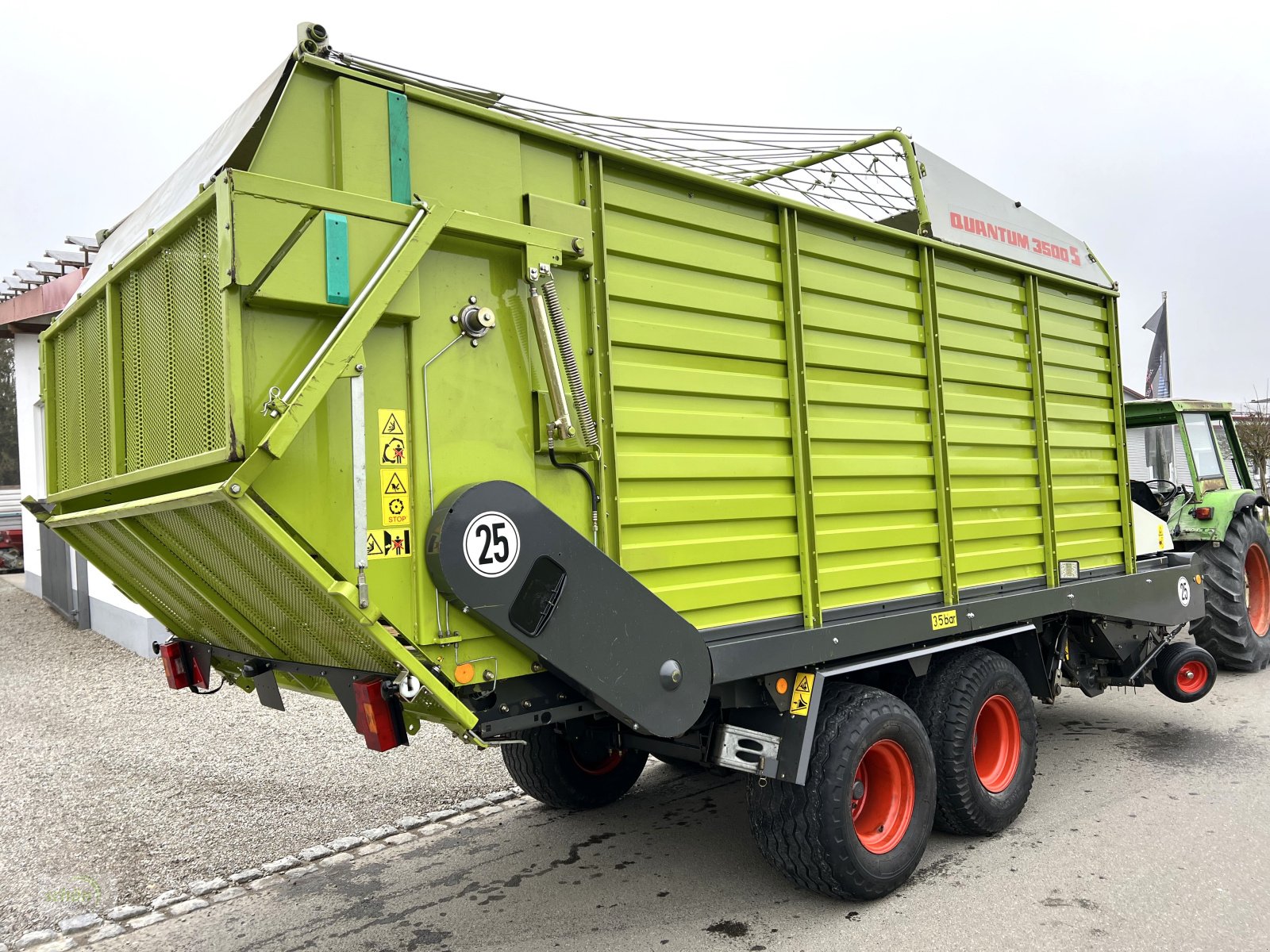 Ladewagen des Typs CLAAS Claas Quantum 3500 S - ein Rotor-Ladewagen im guten Zustand !!!, Gebrauchtmaschine in Burgrieden (Bild 9)