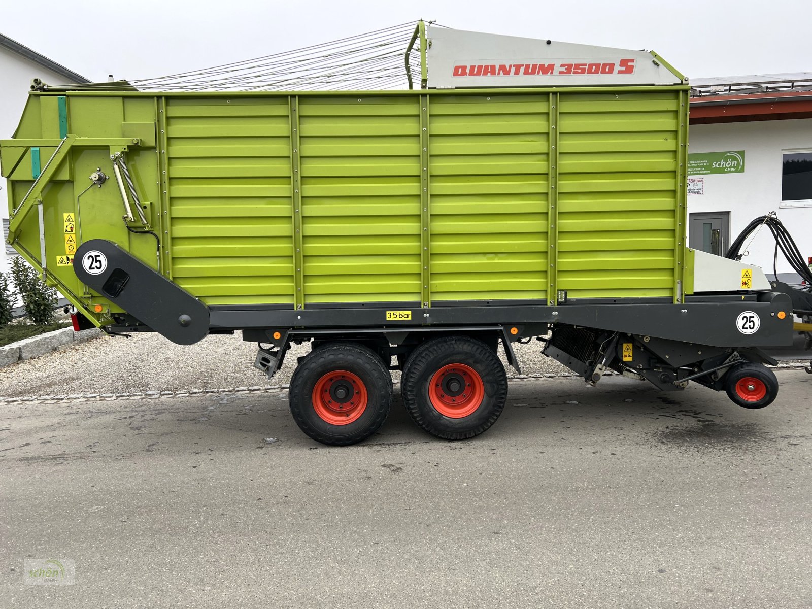 Ladewagen des Typs CLAAS Claas Quantum 3500 S - ein Rotor-Ladewagen im guten Zustand !!!, Gebrauchtmaschine in Burgrieden (Bild 10)