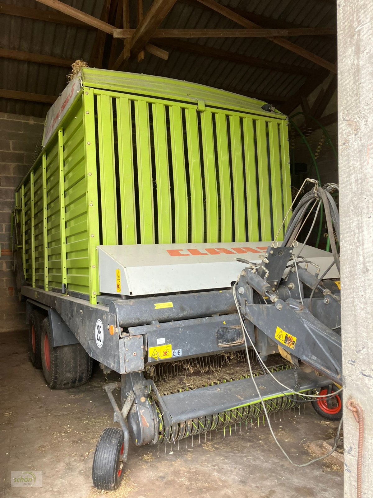 Ladewagen van het type CLAAS Quantum 3500 S - ein gut erhaltener Rotor-Ladewagen - noch nicht gereinigt, Gebrauchtmaschine in Burgrieden (Foto 1)