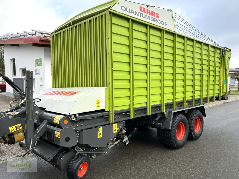 Ladewagen del tipo CLAAS Quantum 3800 P - ein Rotorladewagen in einem guten Zustand, Gebrauchtmaschine en Burgrieden