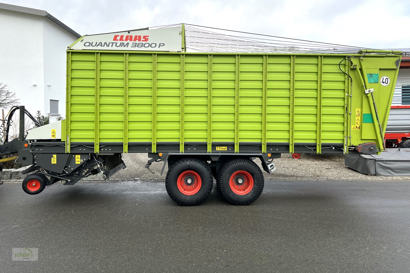 Ladewagen del tipo CLAAS Quantum 3800 P - ein Rotorladewagen in einem guten Zustand, Gebrauchtmaschine en Burgrieden (Imagen 2)