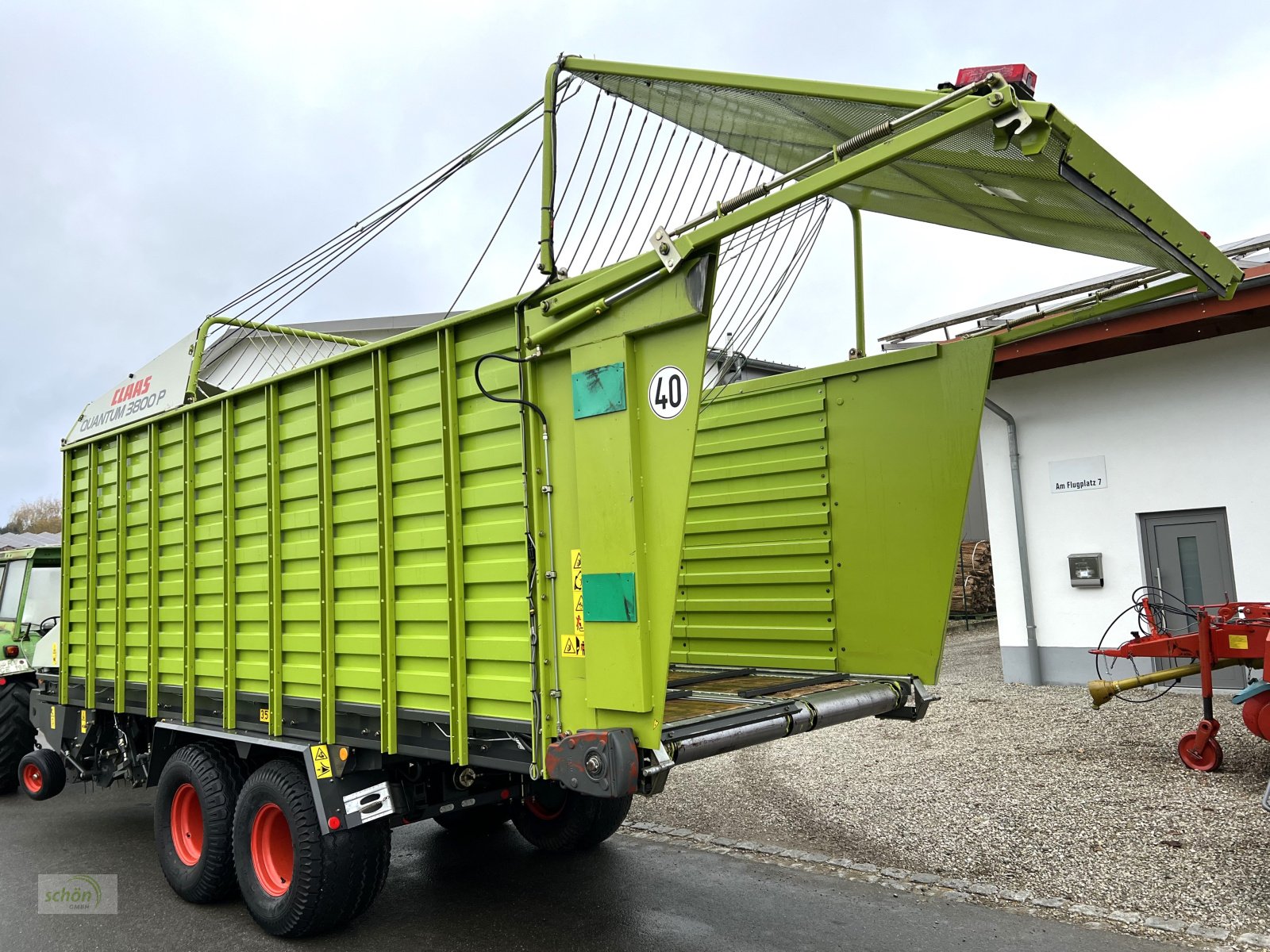 Ladewagen del tipo CLAAS Quantum 3800 P - ein Rotorladewagen in einem guten Zustand, Gebrauchtmaschine en Burgrieden (Imagen 4)