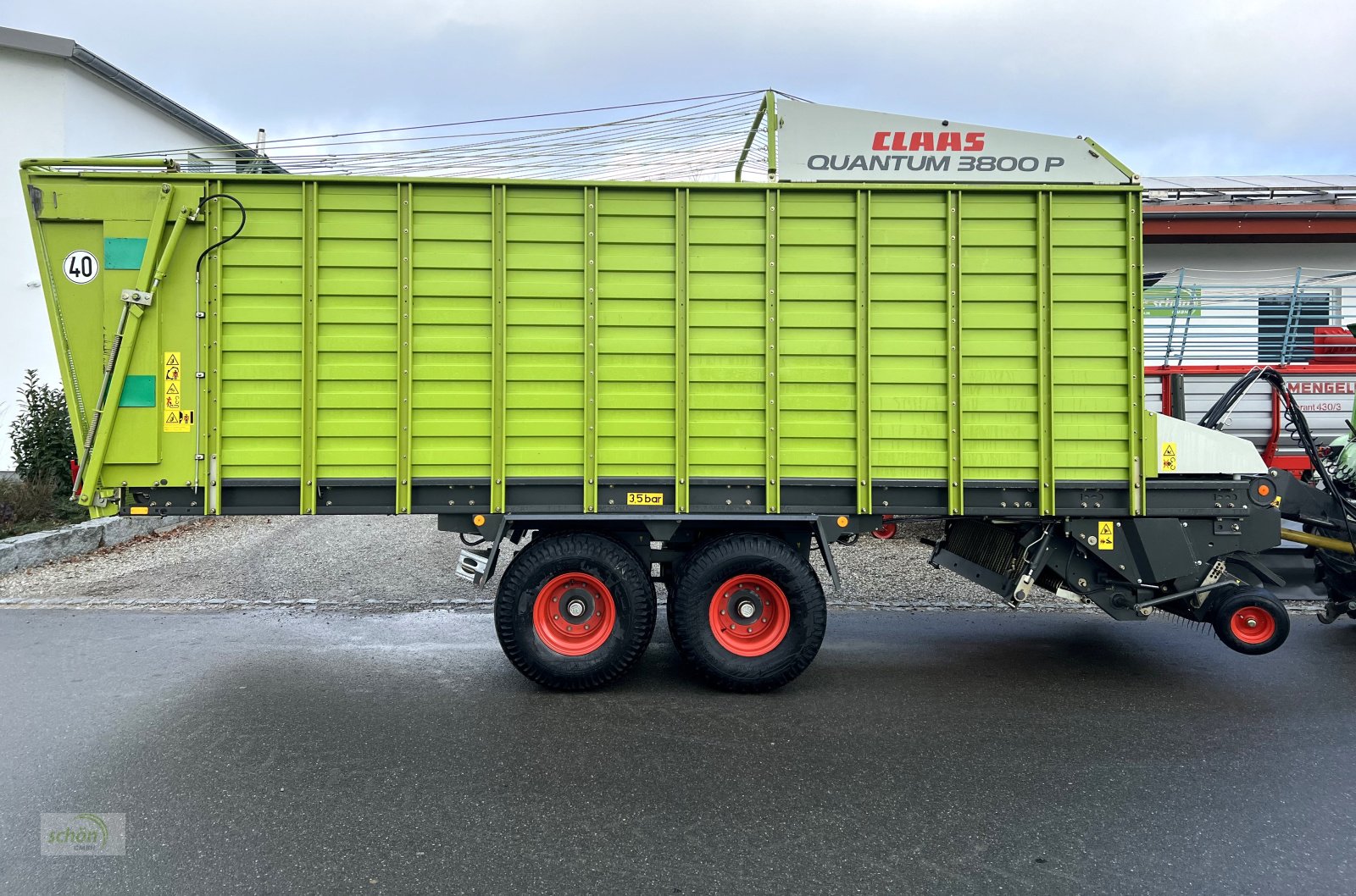 Ladewagen del tipo CLAAS Quantum 3800 P - ein Rotorladewagen in einem guten Zustand, Gebrauchtmaschine en Burgrieden (Imagen 12)