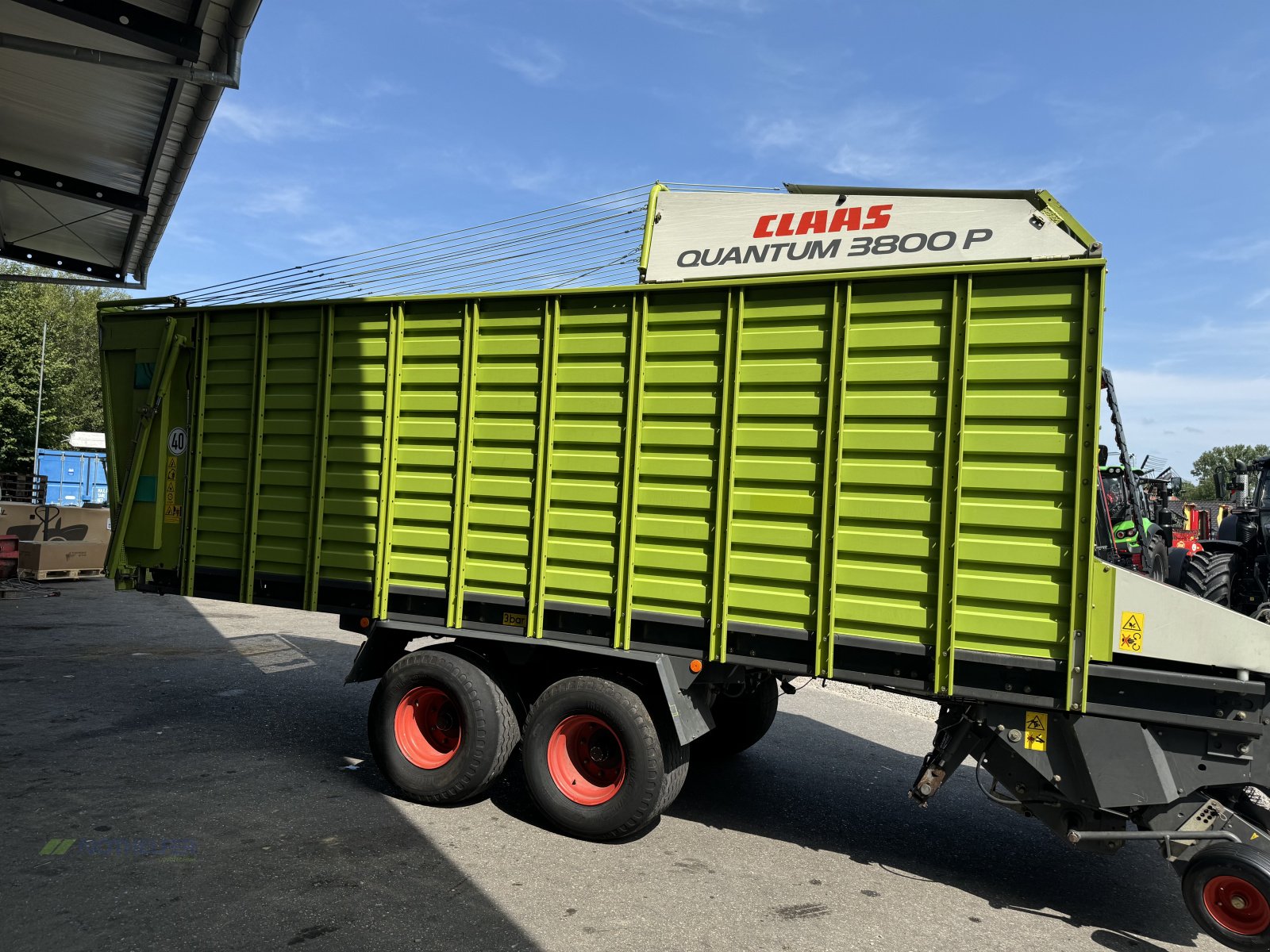 Ladewagen типа CLAAS Quantum 3800 P, Gebrauchtmaschine в Pforzen (Фотография 2)