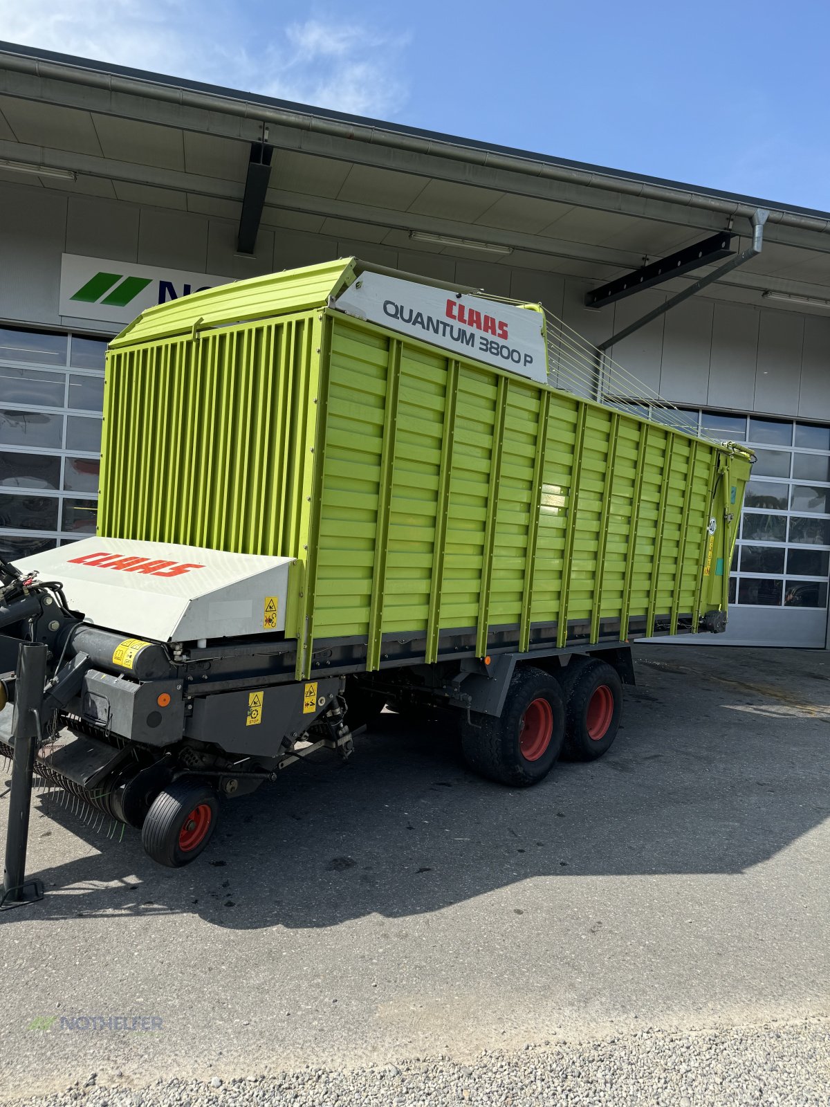 Ladewagen des Typs CLAAS Quantum 3800 P, Gebrauchtmaschine in Pforzen (Bild 3)