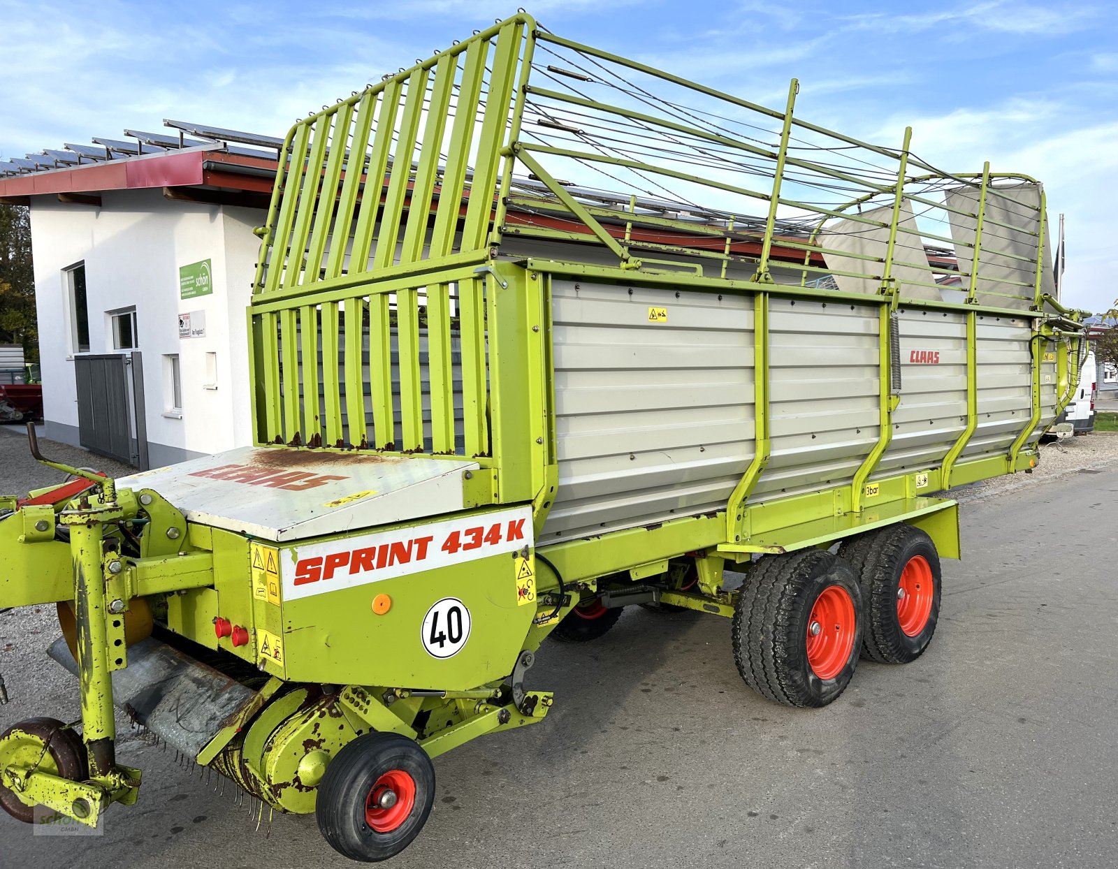 Ladewagen типа CLAAS Sprint 434 K mit elektrischer Bedienung, Gebrauchtmaschine в Burgrieden (Фотография 1)