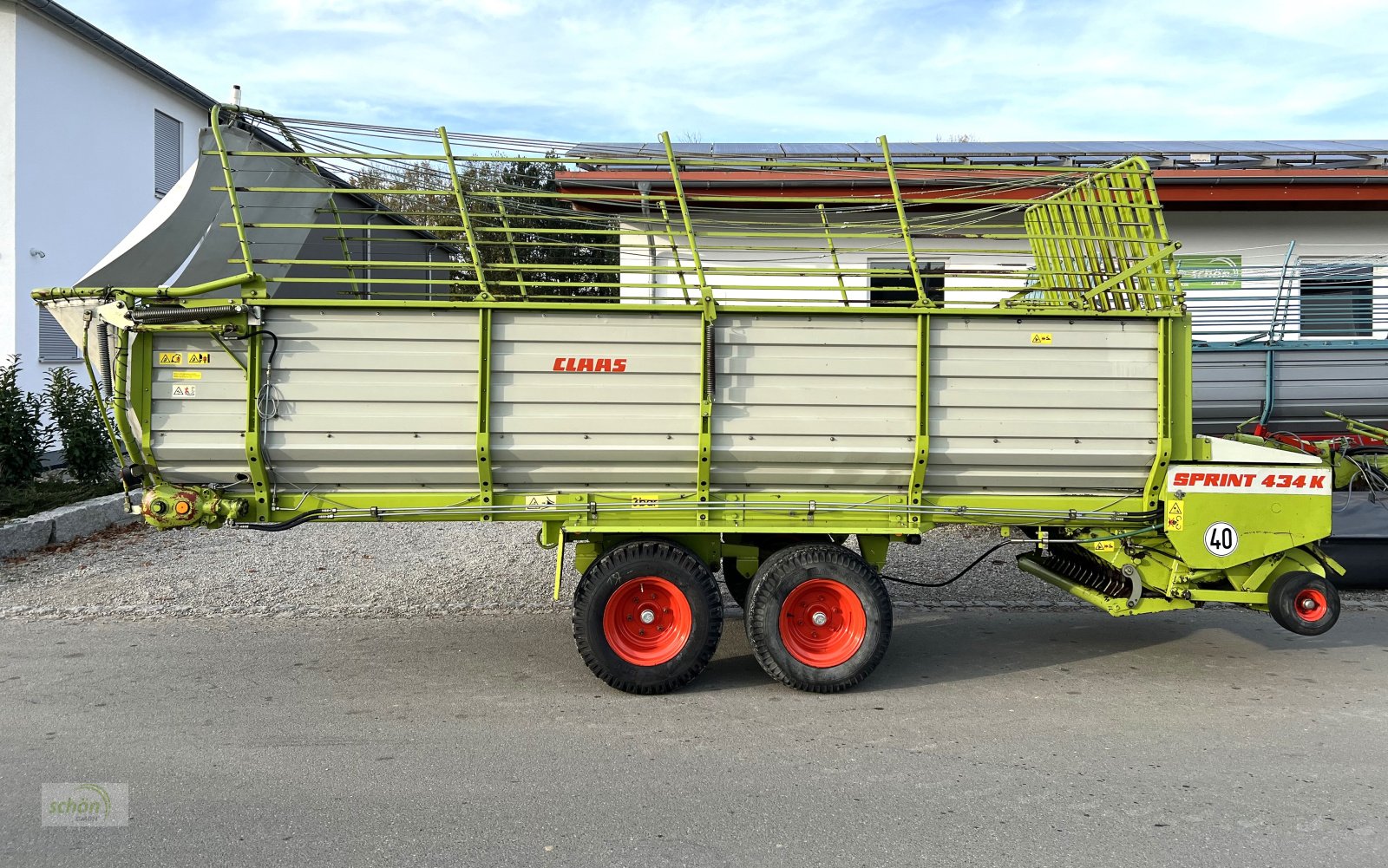 Ladewagen типа CLAAS Sprint 434 K mit elektrischer Bedienung, Gebrauchtmaschine в Burgrieden (Фотография 11)