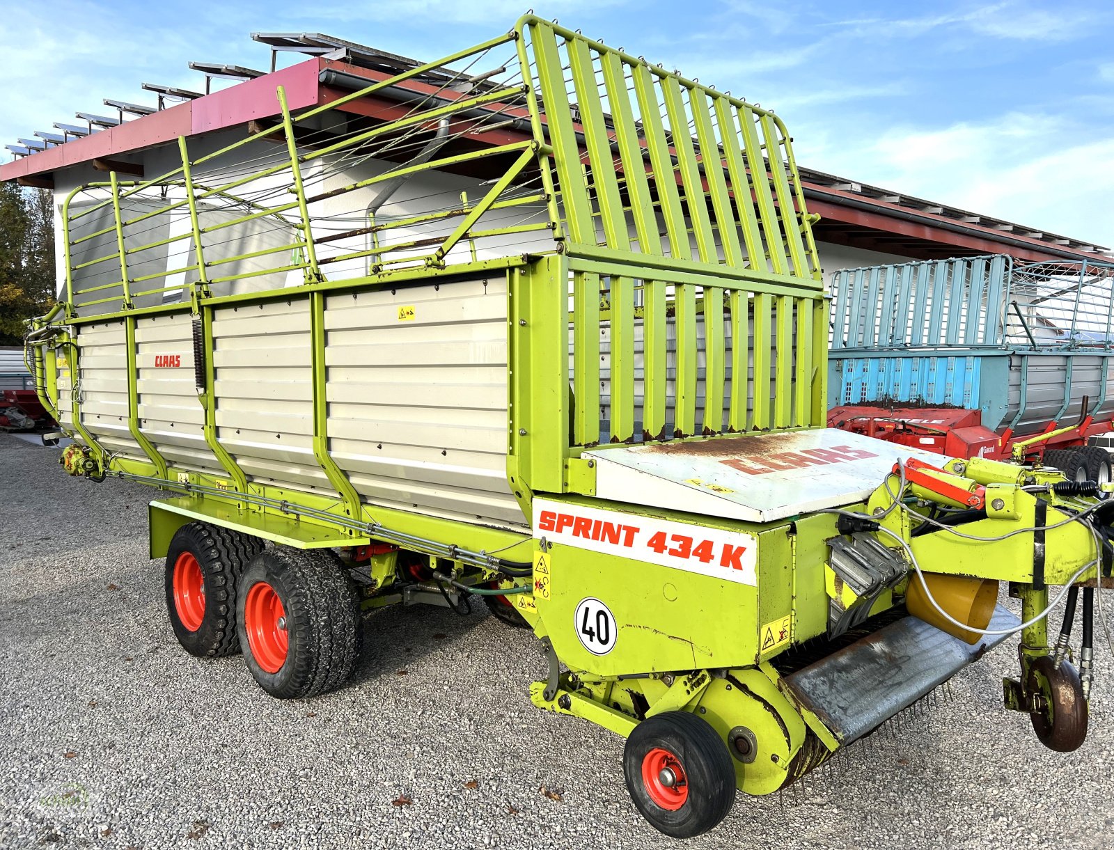 Ladewagen типа CLAAS Sprint 434 K mit elektrischer Bedienung, Gebrauchtmaschine в Burgrieden (Фотография 14)