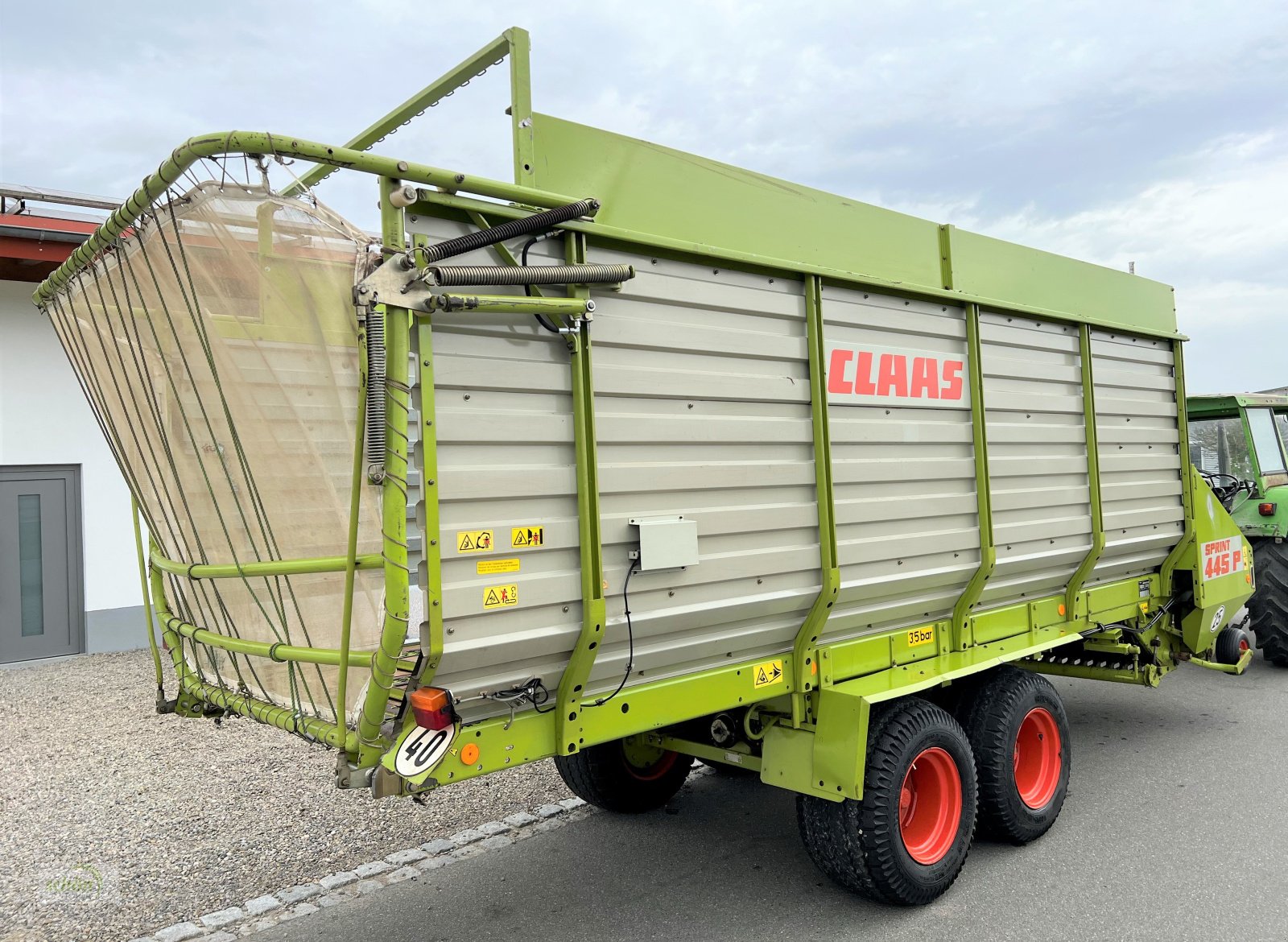 Ladewagen del tipo CLAAS Sprint 445 P mit Druckluftbremse - aus erster Hand - 40 km/h Zulassung möglich, Gebrauchtmaschine en Burgrieden (Imagen 10)