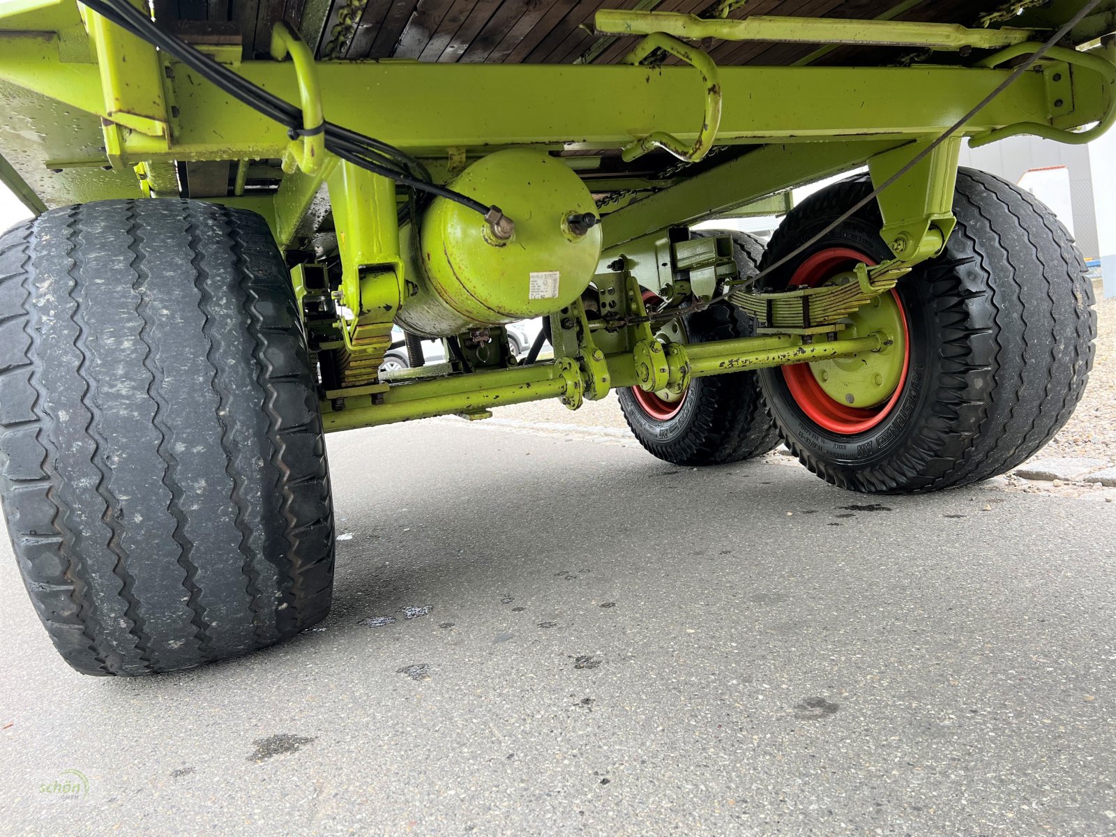 Ladewagen del tipo CLAAS Sprint 445 P mit Druckluftbremse - aus erster Hand - 40 km/h Zulassung möglich, Gebrauchtmaschine en Burgrieden (Imagen 22)