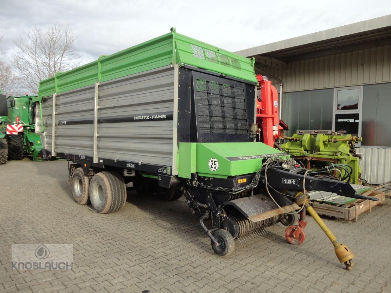 Ladewagen van het type Deutz-Fahr 6627, Gebrauchtmaschine in Kandern-Tannenkirch (Foto 1)