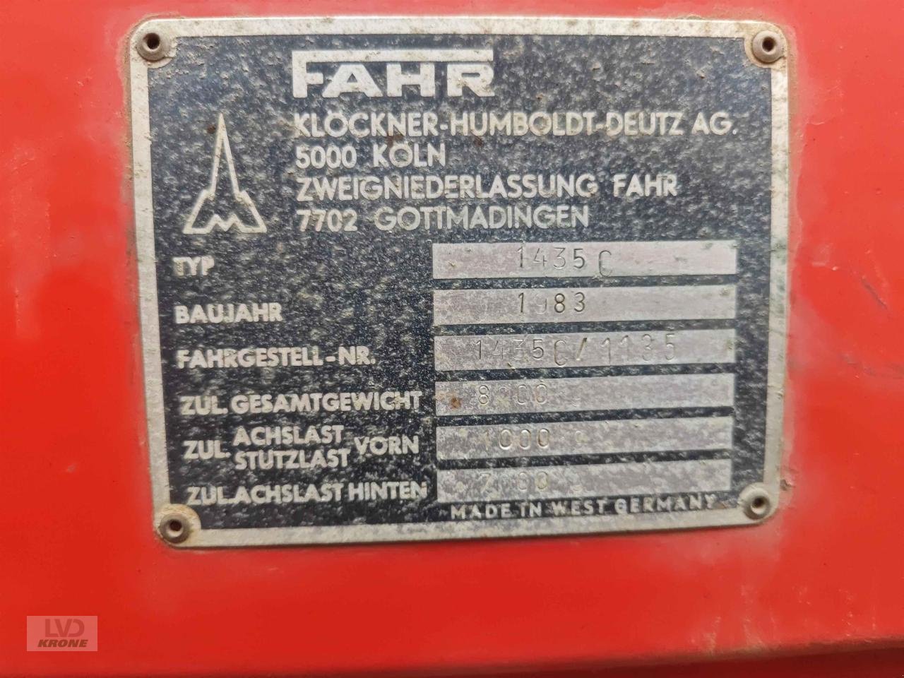 Ladewagen za tip Deutz-Fahr E390, Gebrauchtmaschine u Zorbau (Slika 27)