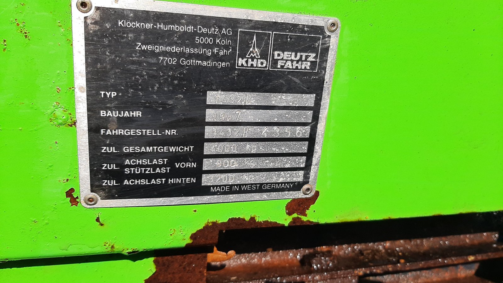 Ladewagen tip Deutz-Fahr K 550, Gebrauchtmaschine in Glonn (Poză 3)