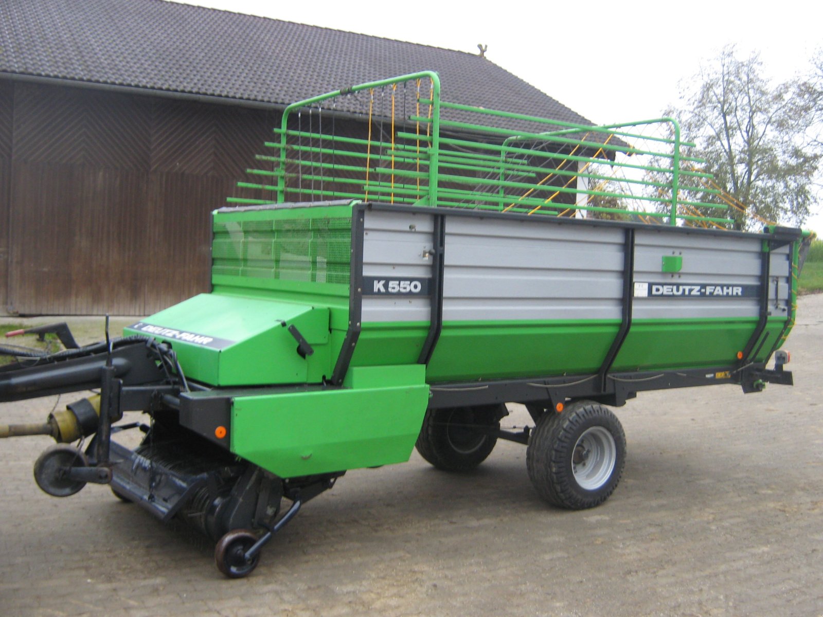 Ladewagen van het type Deutz-Fahr K 550, Gebrauchtmaschine in Wurmannsquick (Foto 1)