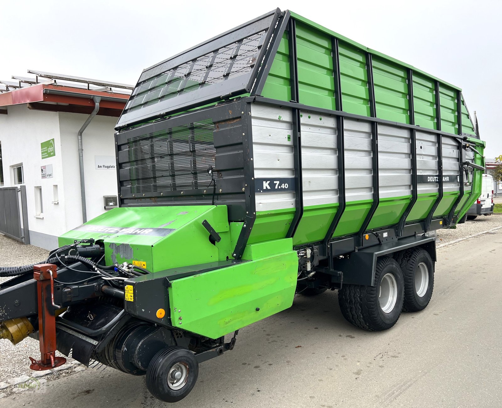 Ladewagen типа Deutz-Fahr K 7.40 mit Druckluftbremse und 500-er Bereifung, Gebrauchtmaschine в Burgrieden (Фотография 1)