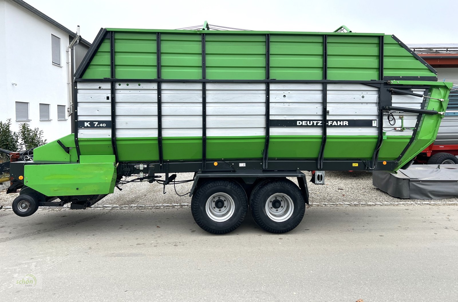 Ladewagen типа Deutz-Fahr K 7.40 mit Druckluftbremse und 500-er Bereifung, Gebrauchtmaschine в Burgrieden (Фотография 2)