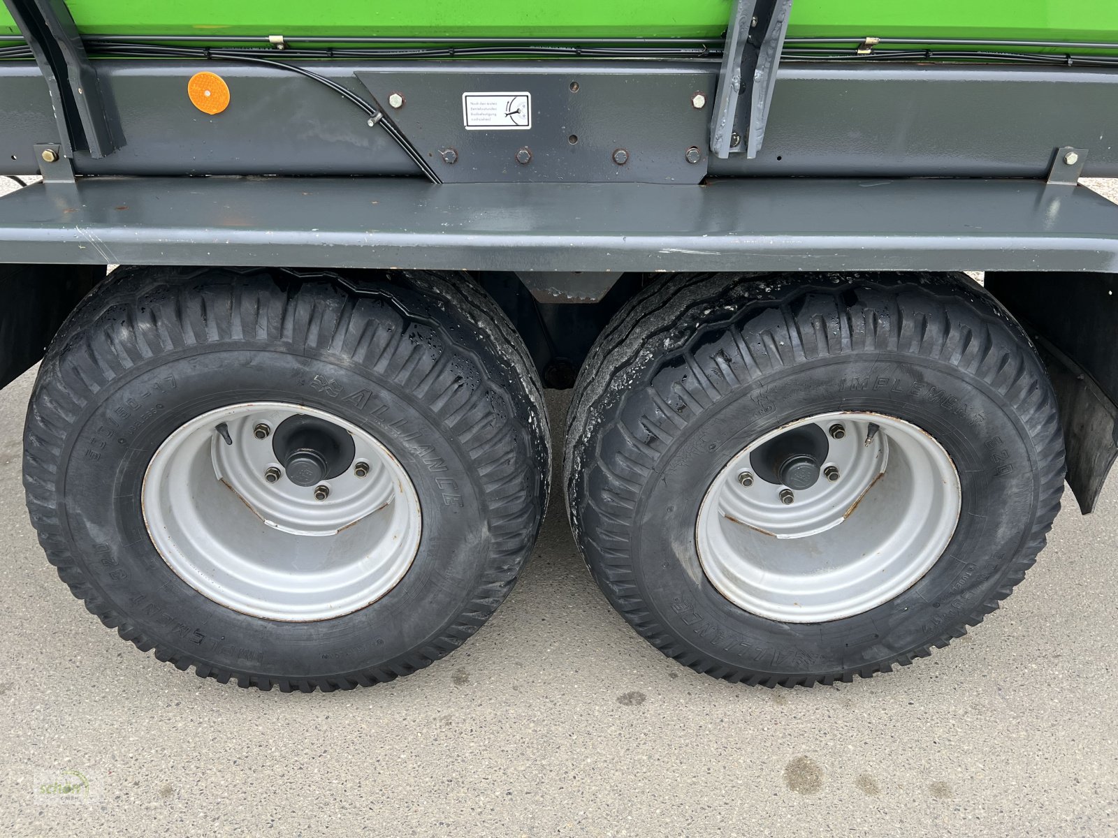 Ladewagen типа Deutz-Fahr K 7.40 mit Druckluftbremse und 500-er Bereifung, Gebrauchtmaschine в Burgrieden (Фотография 3)