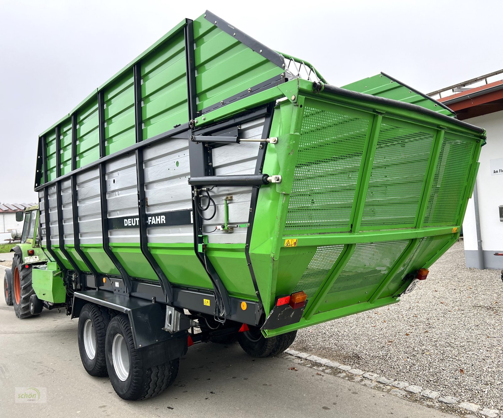 Ladewagen типа Deutz-Fahr K 7.40 mit Druckluftbremse und 500-er Bereifung, Gebrauchtmaschine в Burgrieden (Фотография 4)