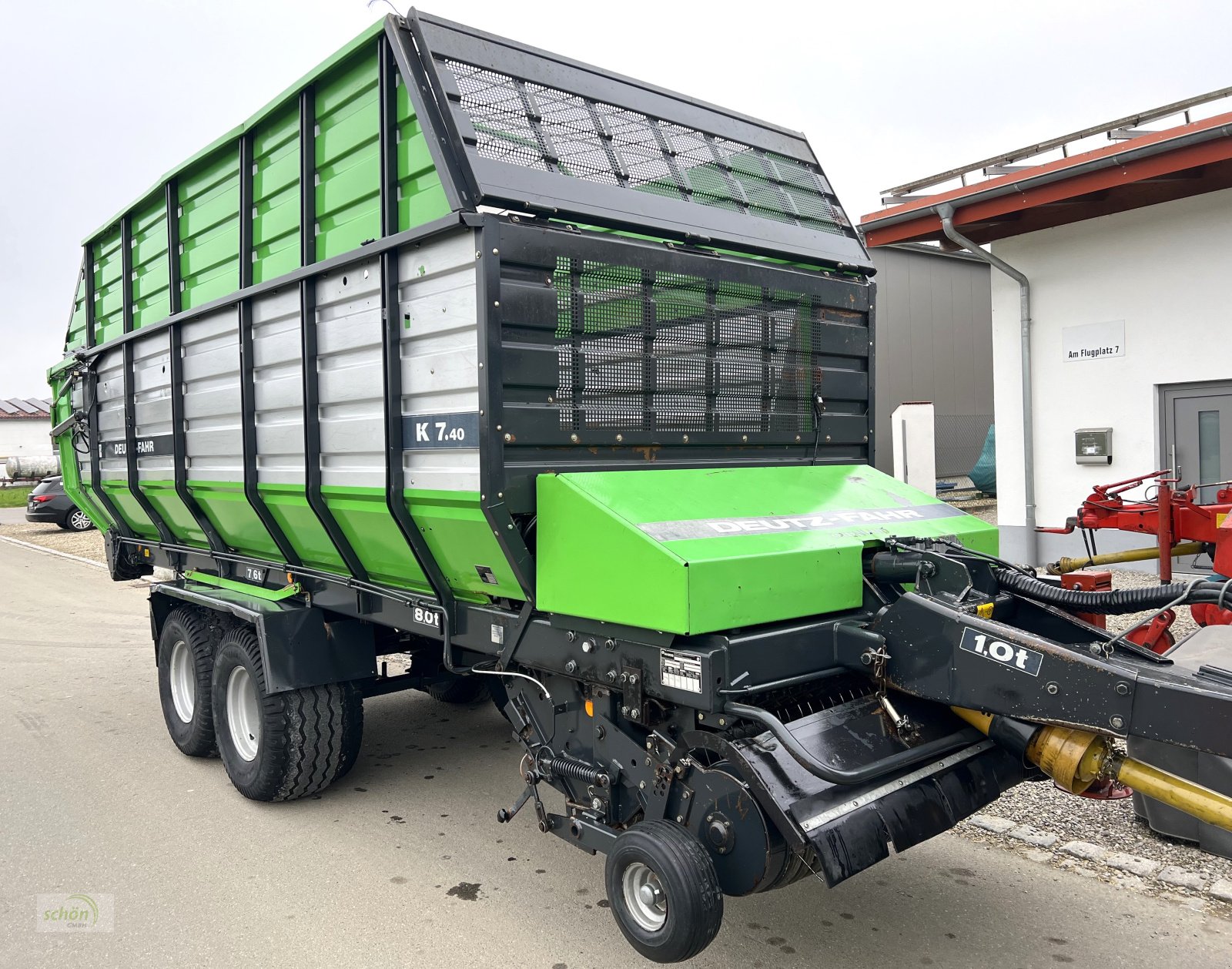 Ladewagen del tipo Deutz-Fahr K 7.40 mit Druckluftbremse und 500-er Bereifung, Gebrauchtmaschine In Burgrieden (Immagine 14)