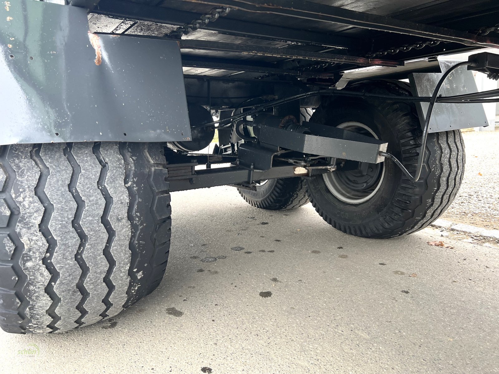 Ladewagen del tipo Deutz-Fahr K 7.40 mit Druckluftbremse und 500-er Bereifung, Gebrauchtmaschine In Burgrieden (Immagine 19)