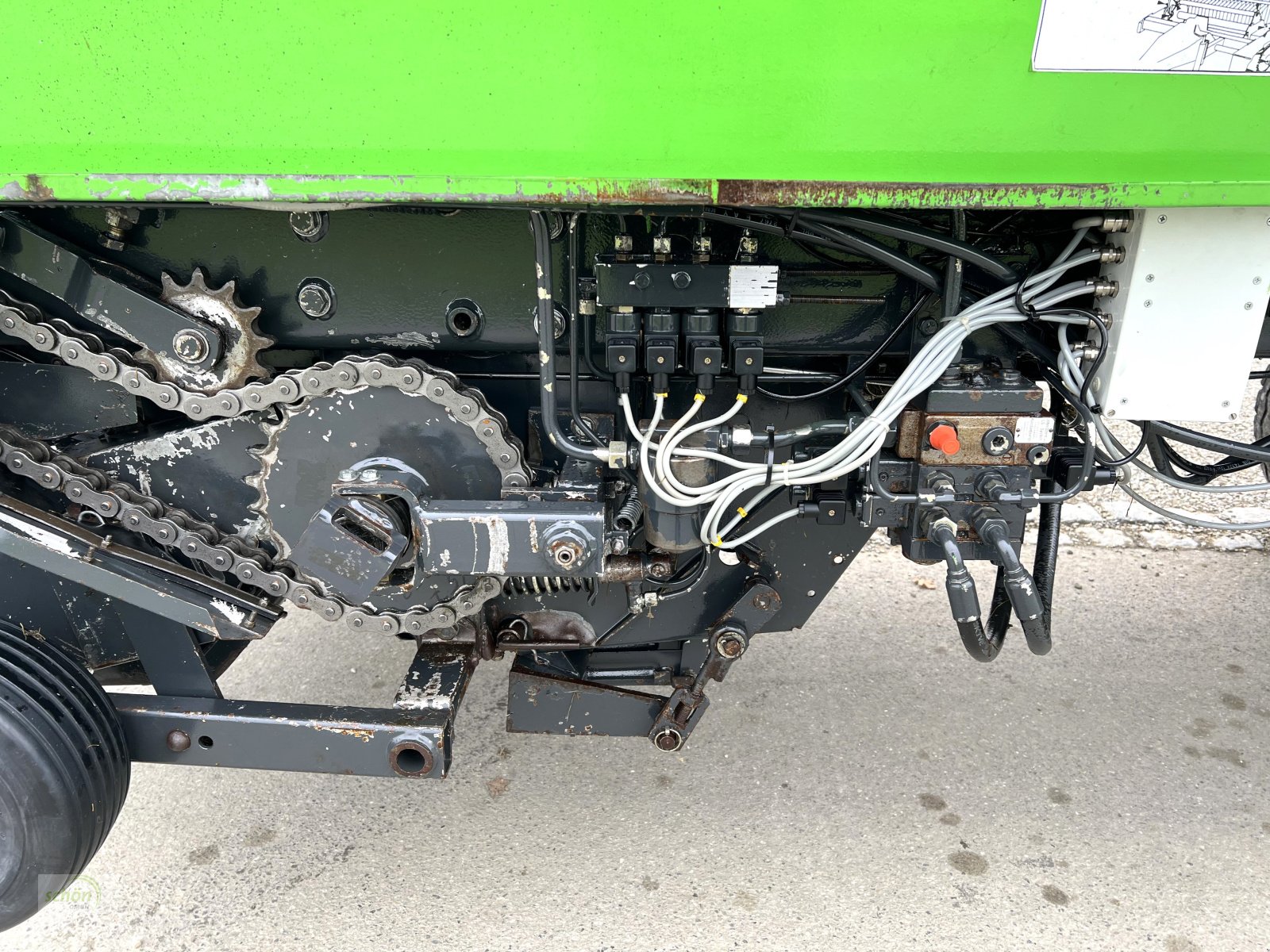 Ladewagen a típus Deutz-Fahr K 7.40 mit Druckluftbremse und 500-er Bereifung, Gebrauchtmaschine ekkor: Burgrieden (Kép 23)