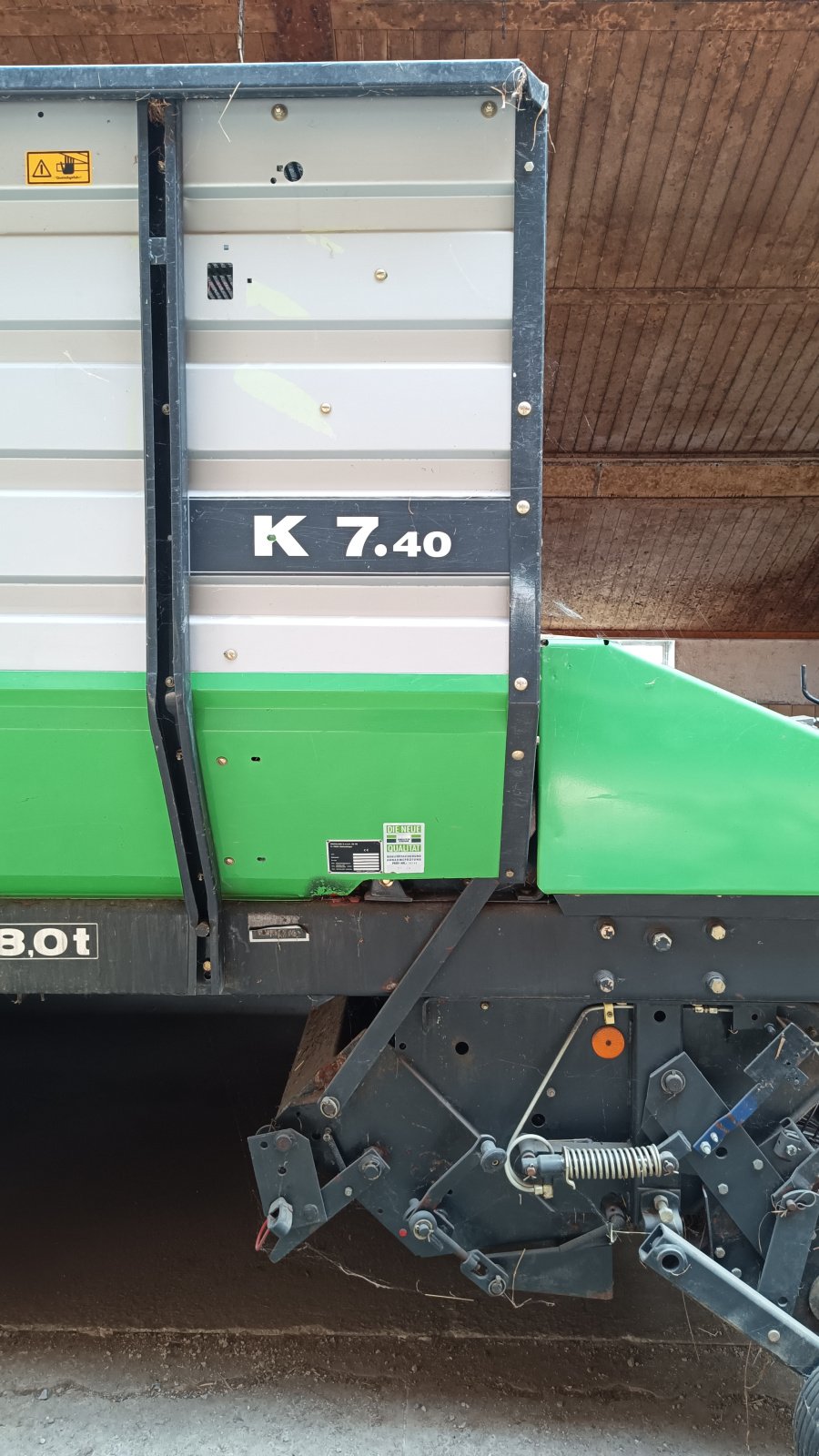 Ladewagen a típus Deutz-Fahr K 7.40, Gebrauchtmaschine ekkor: Dießen (Kép 2)