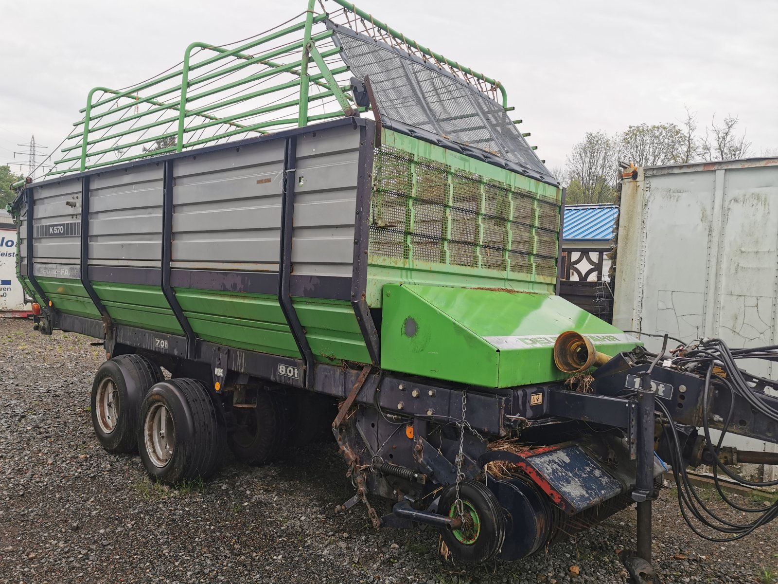 Ladewagen typu Deutz-Fahr K570, Gebrauchtmaschine w Bremerhaven (Zdjęcie 1)