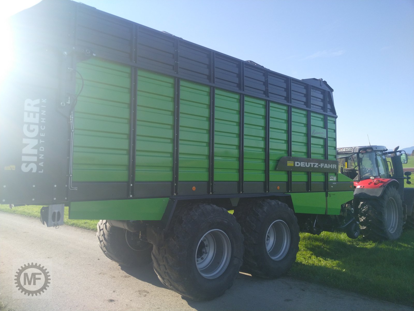 Ladewagen van het type Deutz-Fahr Rotomaster 5520, Gebrauchtmaschine in Huglfing (Foto 3)