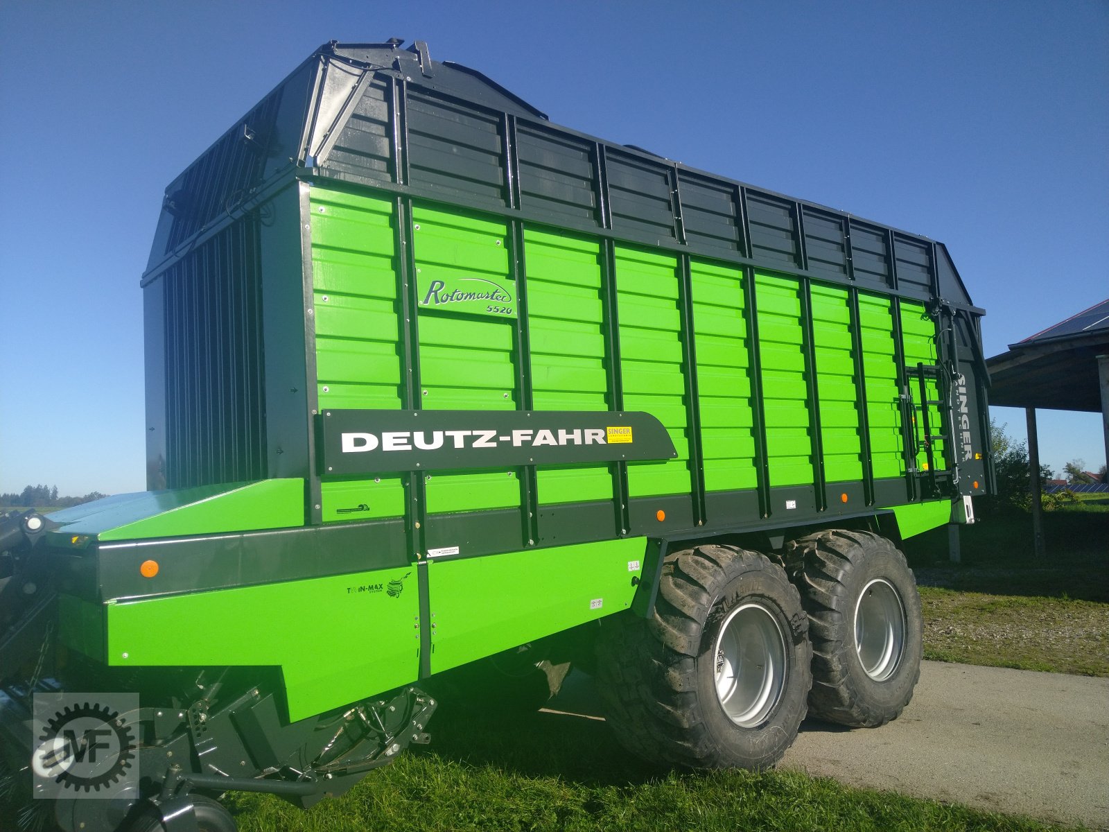 Ladewagen van het type Deutz-Fahr Rotomaster 5520, Gebrauchtmaschine in Huglfing (Foto 5)