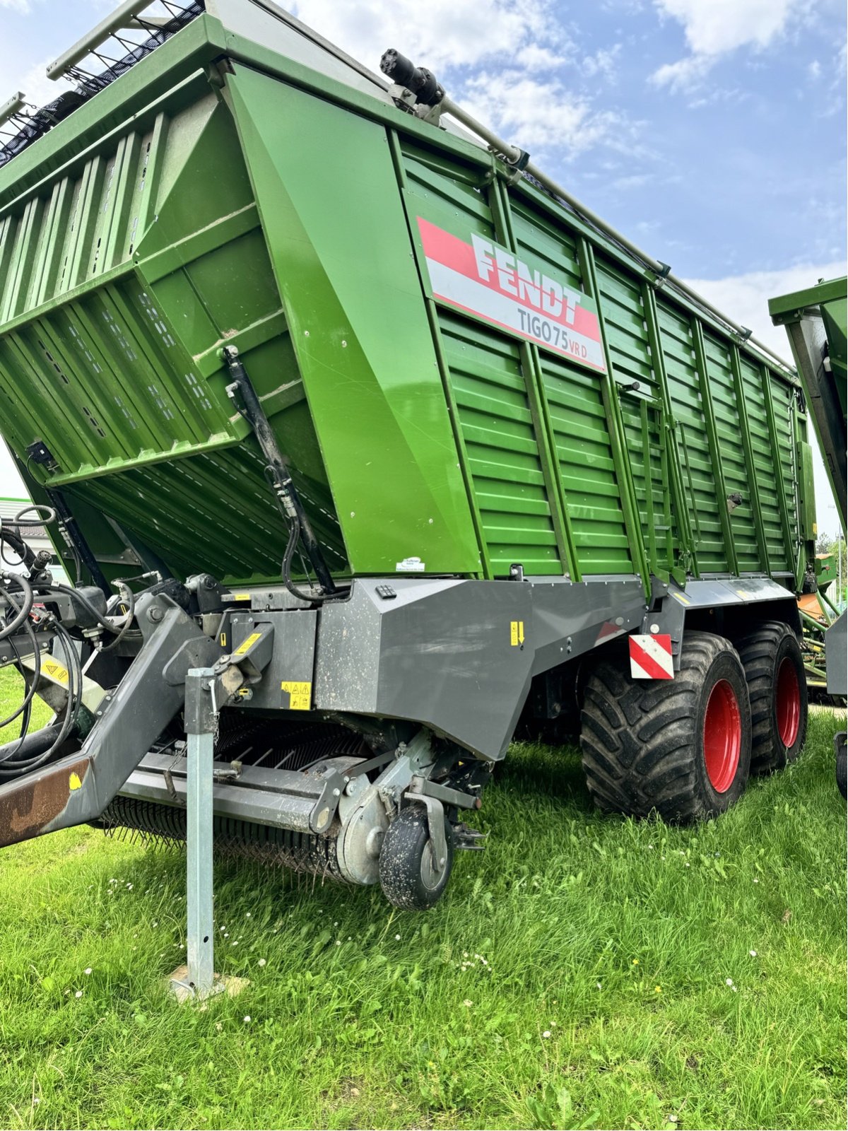 Ladewagen типа Fendt Ladewagen Tigo 75 VR, Gebrauchtmaschine в Goldberg (Фотография 3)